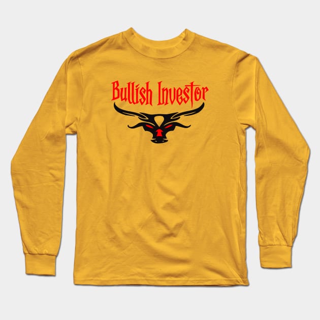 Bullish Investor Long Sleeve T-Shirt by My Tee Style